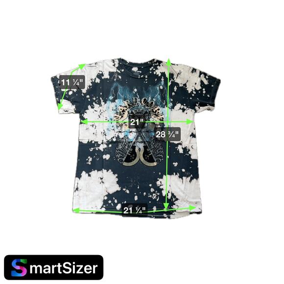 NWT Fashionova Hardcore Tshirt Tye Dye Hardcore Ladies Tshirt Tie Dye Size M - Picture 5 of 5